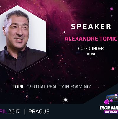 Сofounder of Alea and SlotsMillion Alexandre Tomic – a speaker at VR/AR Gambling Conference 2017 Сofounder of Alea and SlotsMillion Alexandre Tomic – a speaker at VR/AR Gambling Conference 2017