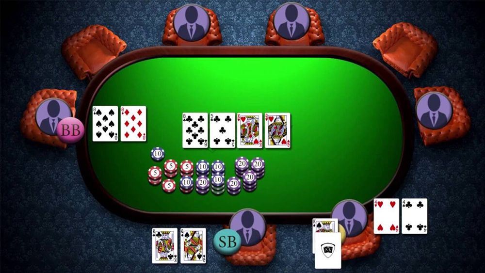 Poker casino game