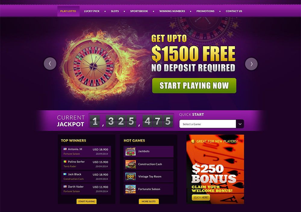A ready-made casino website for sale
