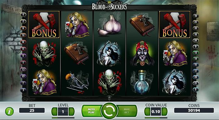Blood Suckers slot from NetEnt