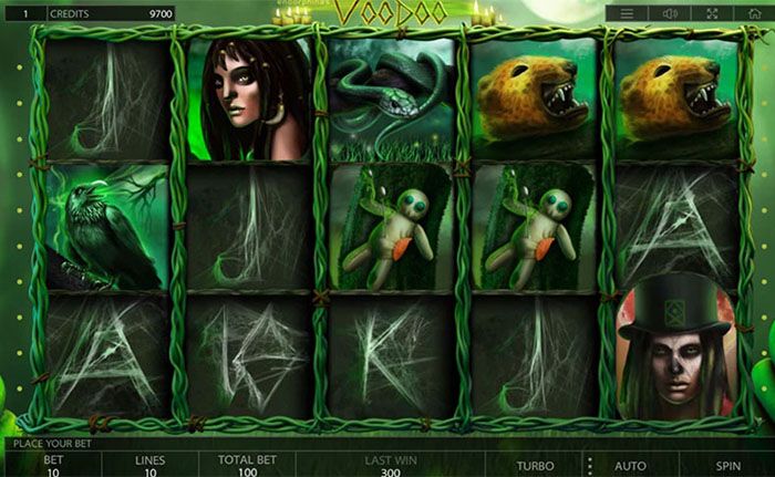 Voodoo slot machine by Endorphina