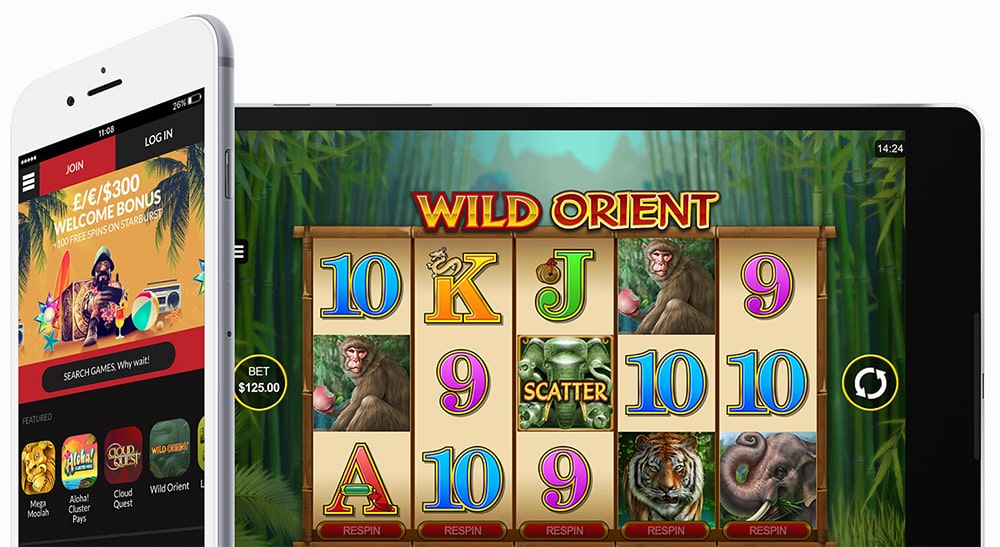 mobile casino game