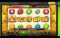 Stickers Touch slot machine from NetEnt