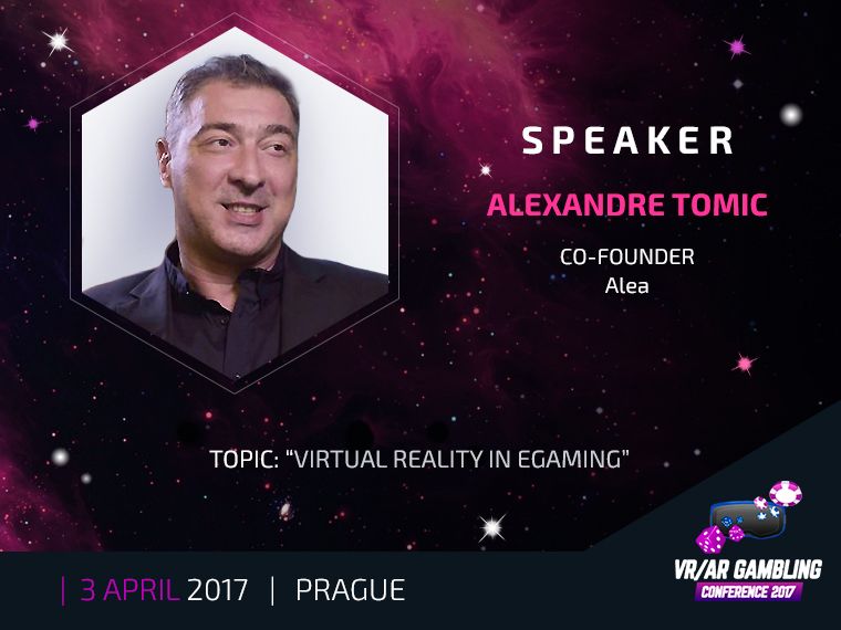 The creator of the first VR online casino Alexandre Tomic