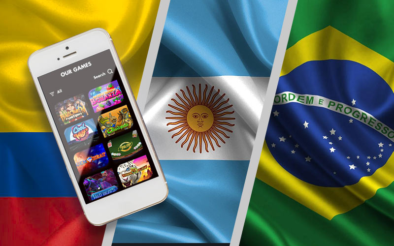 Online gambling markets in South America